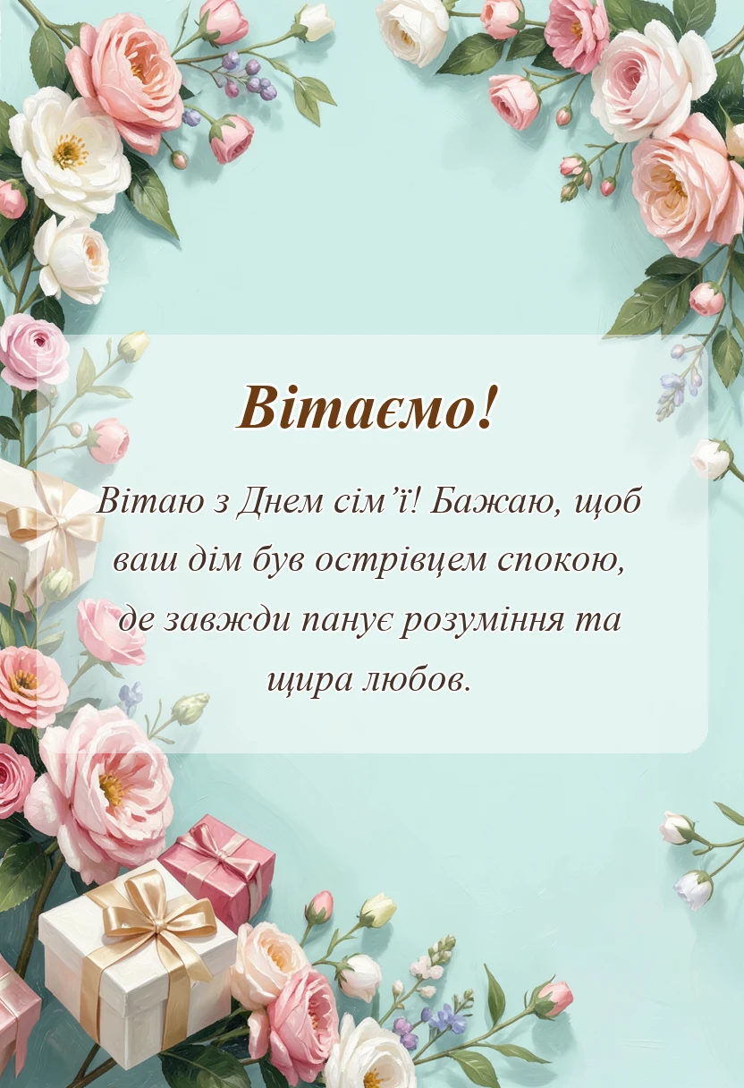 святкова картинка: картинки з днем сім'ї