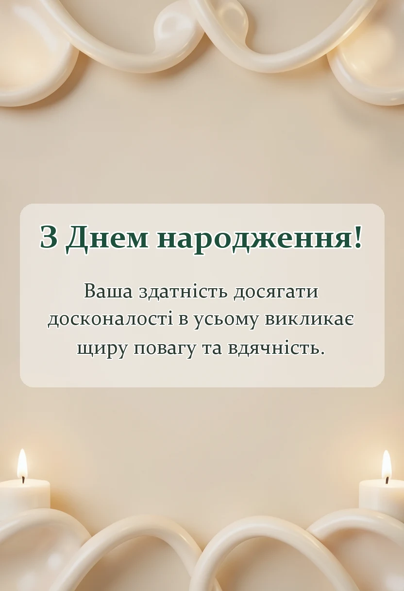 красива листівка: привітання з днем народження зірочці