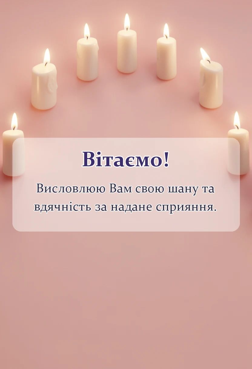 красива листівка: гарні слова подяки за допомогу