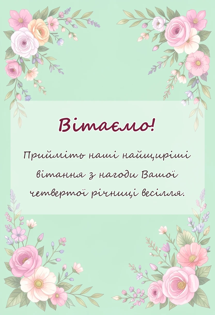 унікальна листівка - картинки з роком весілля від батьків