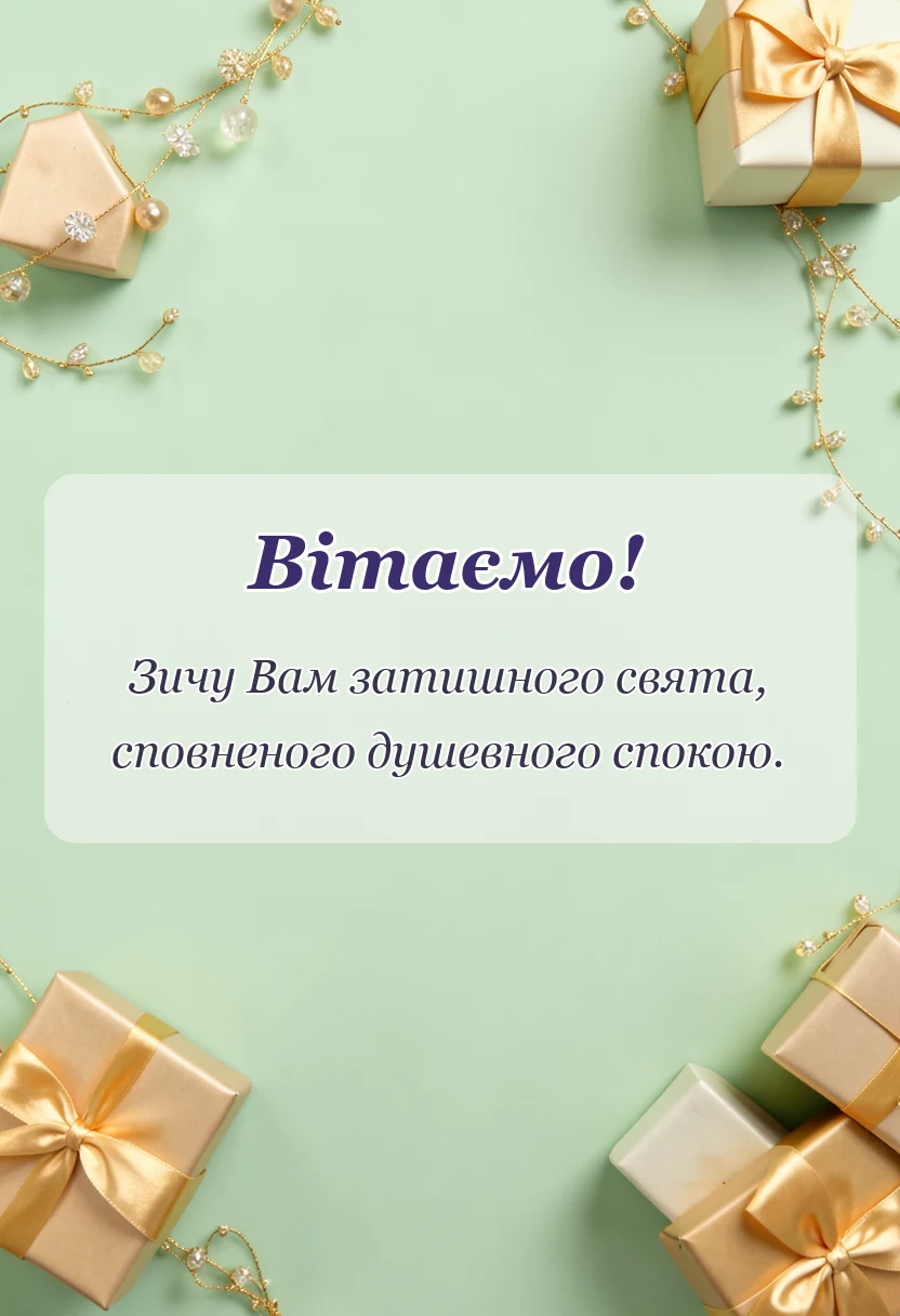 листівка з побажанням - привітання з днем святого миколая картинки українською
