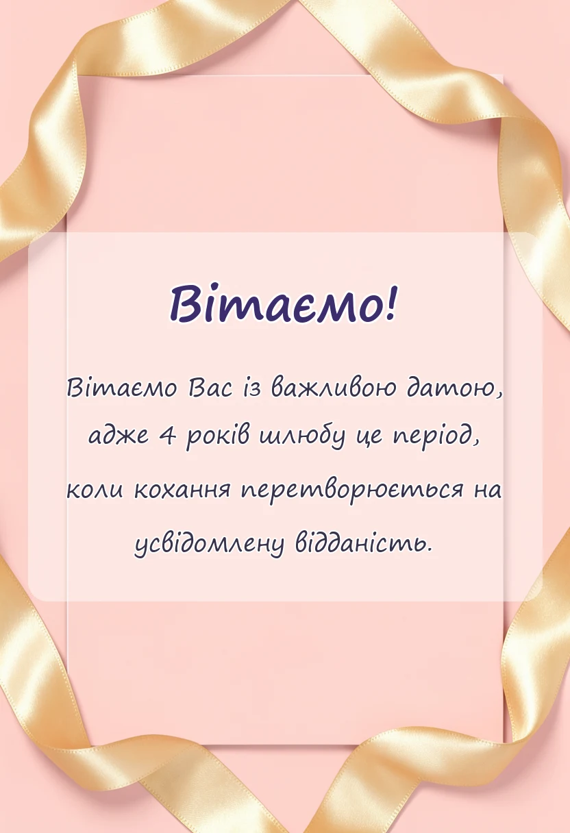 вітальна листівка - картинки з роком весілля від батьків