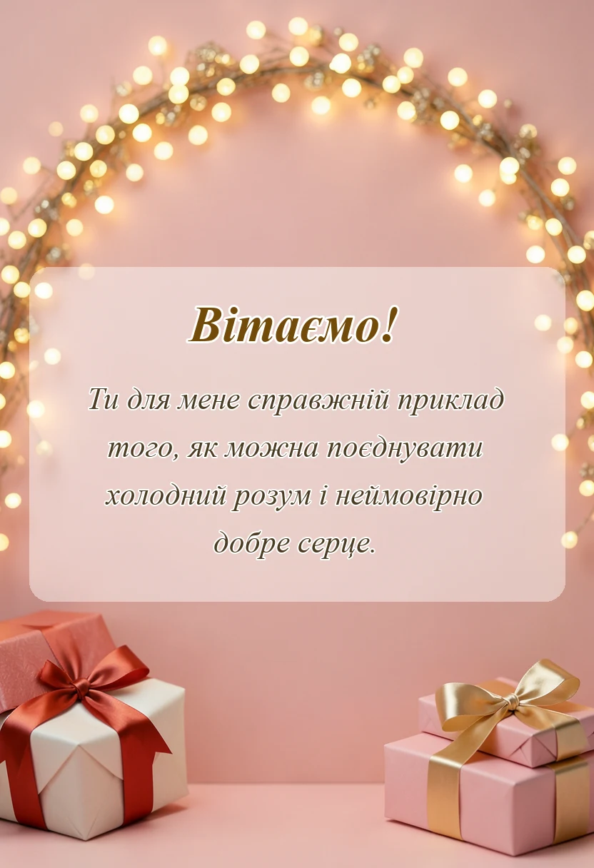вітальна листівка - привітання з днем бухгалтера своїми словами