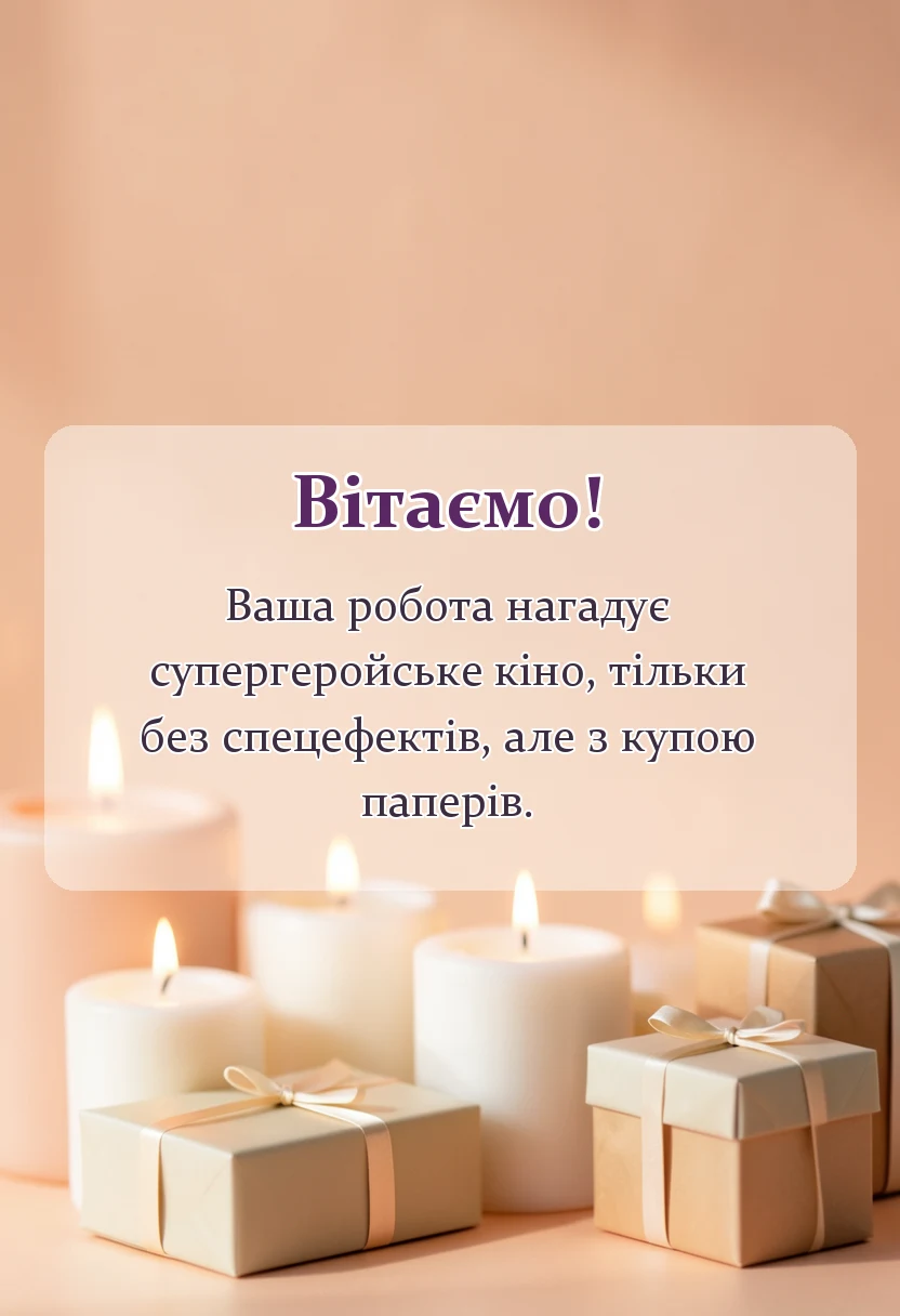 листівка з побажанням - привітання з професійним святом поліції