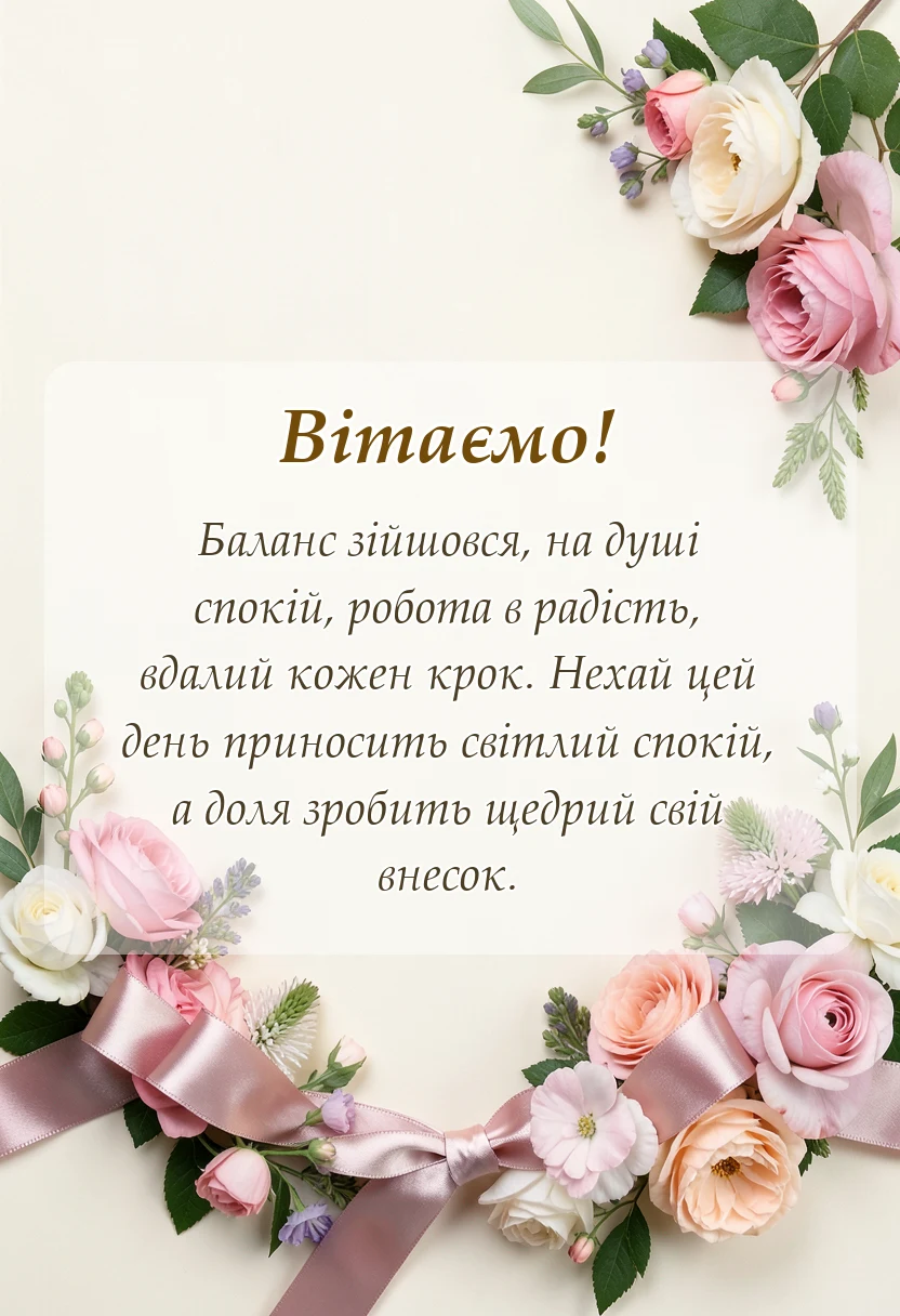 унікальна листівка - привітання з днем бухгалтера
