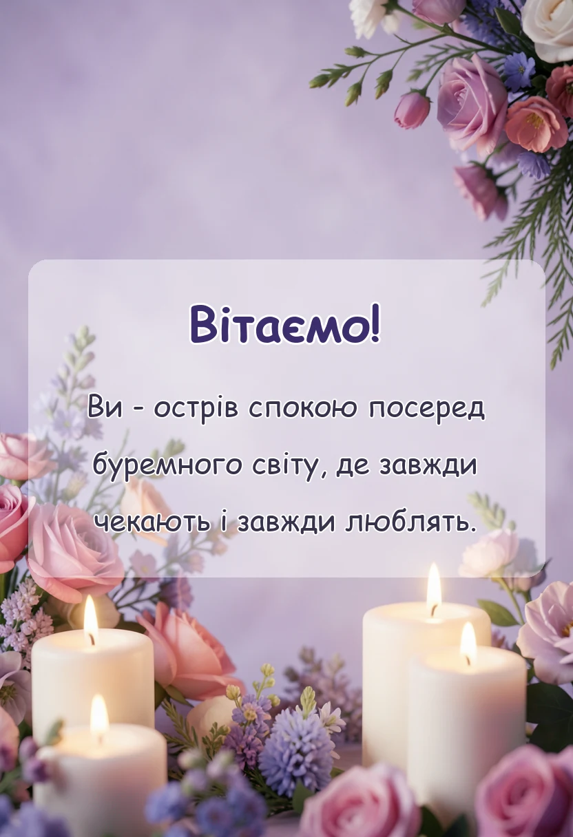 святкова картинка: привітання з днем сім'ї