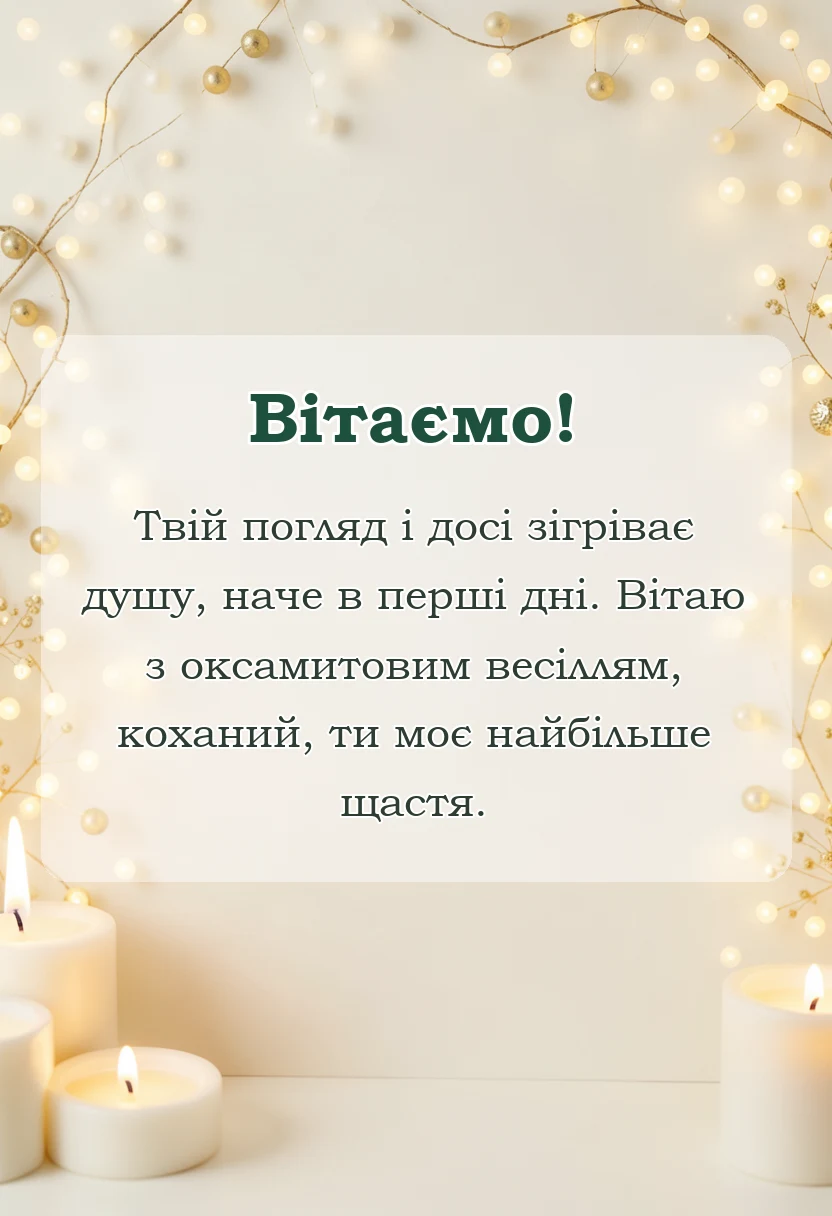 святкова картинка: привітання з річницею весілля 29 років чоловіку