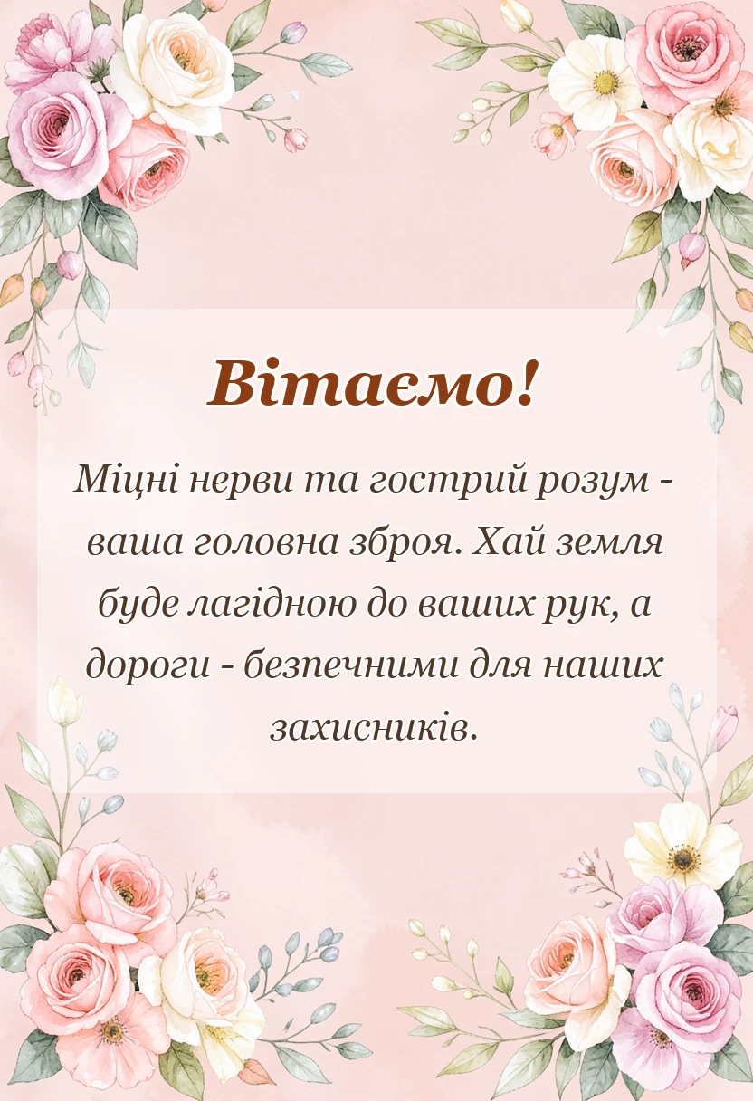 листівка з побажанням - картинки з днем інженерних військ україни