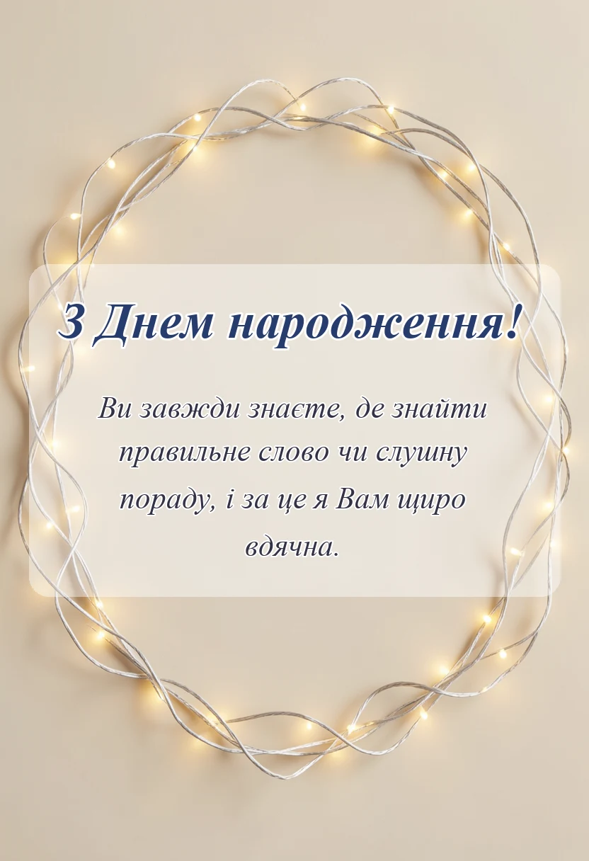 красива листівка: привітання свекру