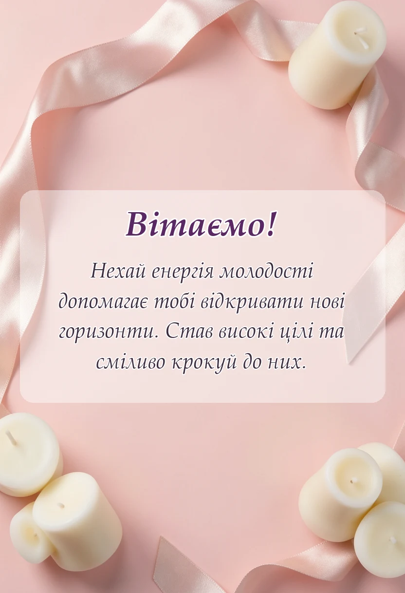 унікальна листівка - привітання з днем народження 18 років хлопчику
