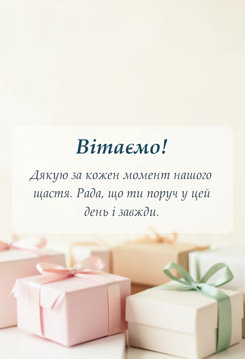 унікальна листівка - картинки з днем весілля чоловіку
