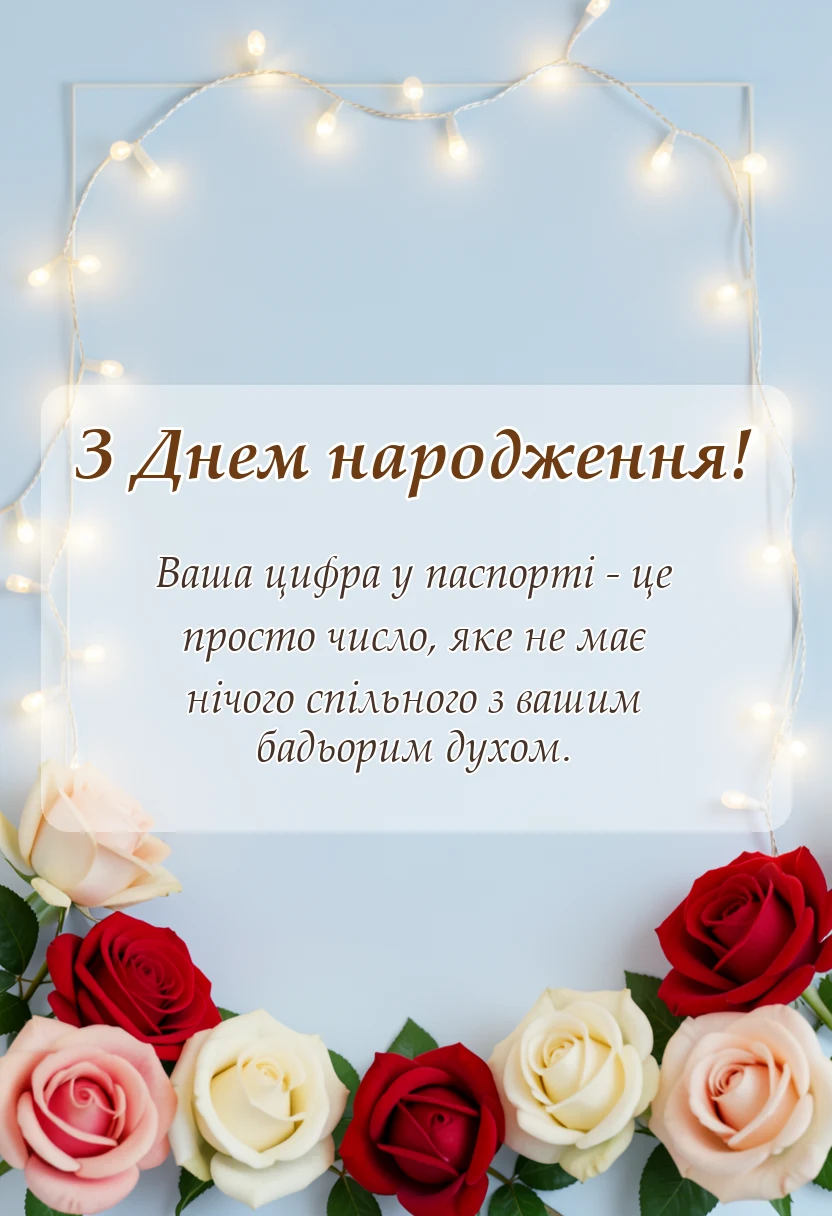 унікальна листівка - прикольні привітання з ювілеєм вісімдесят років