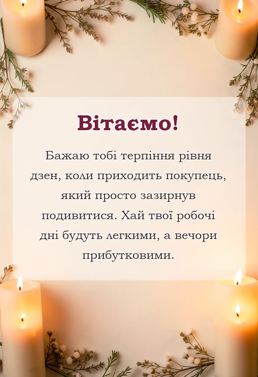 вітальна листівка - картинки з днем торгівлі