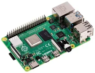 Зображення зеленої плати Raspberry Pi для навчання