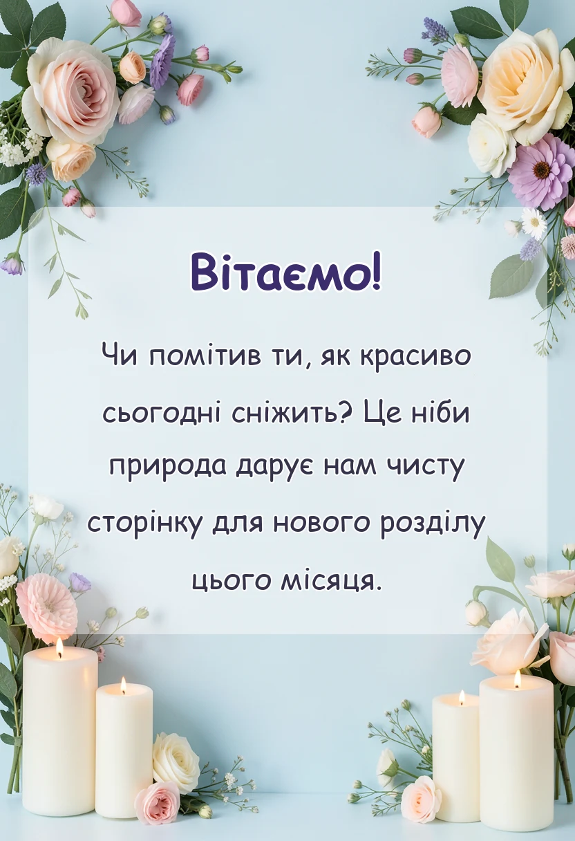 святкова картинка: доброго зимового ранку картинки