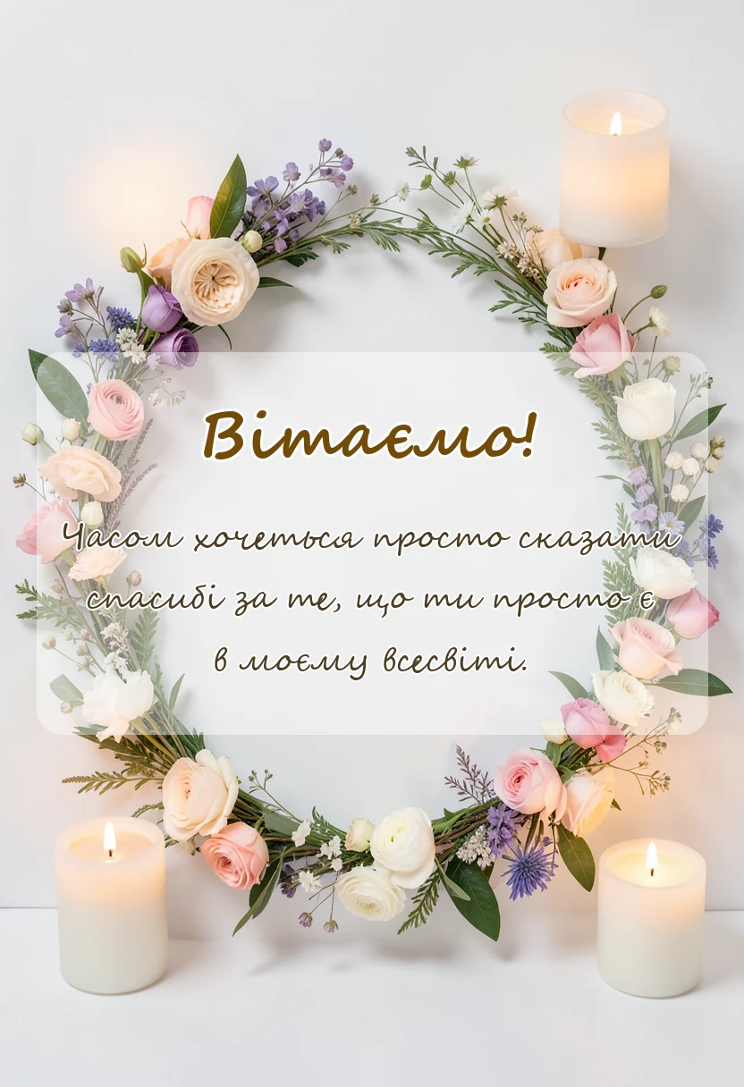 вітальна листівка - картинки з днем подруги українською