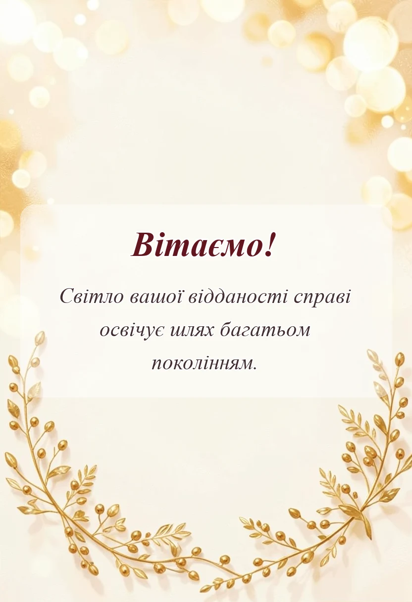 святкова картинка: подяка вчителю слова вдячності тексти