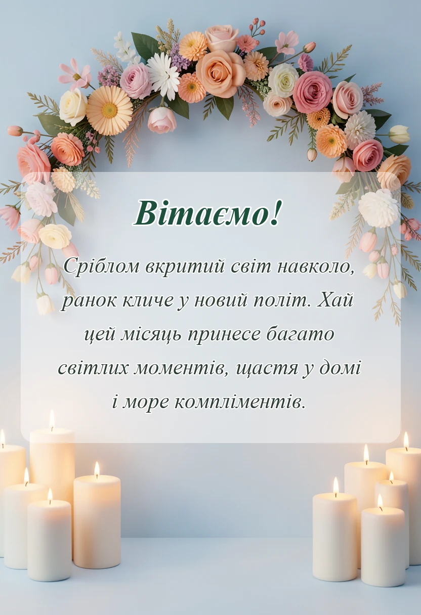 листівка з побажанням - доброго зимового ранку картинки