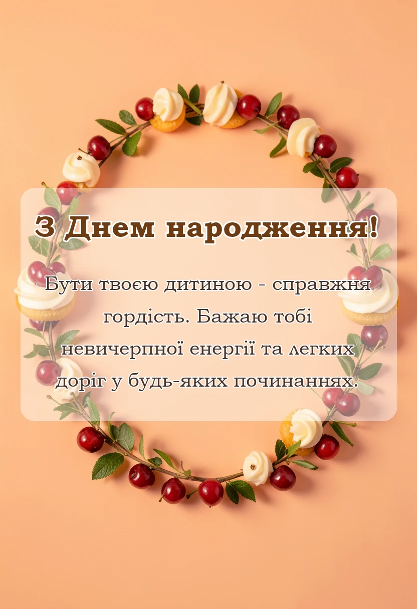 вітальна листівка - картинки і привітання з днем народження татові