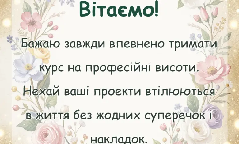 святкова картинка: привітання з днем землевпорядника