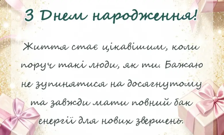 святкова картинка: привітання з днем народження другу
